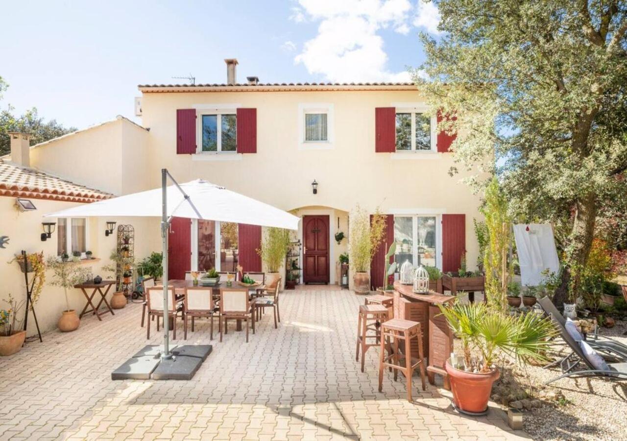 Les Jardins D'Holi Proche Uzes Bed & Breakfast Garrigues-et-Sainte-Eulalie Luaran gambar